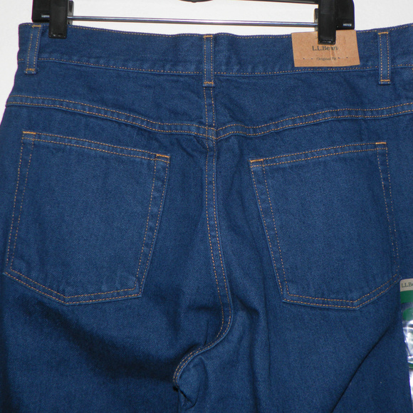 NWT LL Bean Original Fit Jeans - Picture 4 of 7